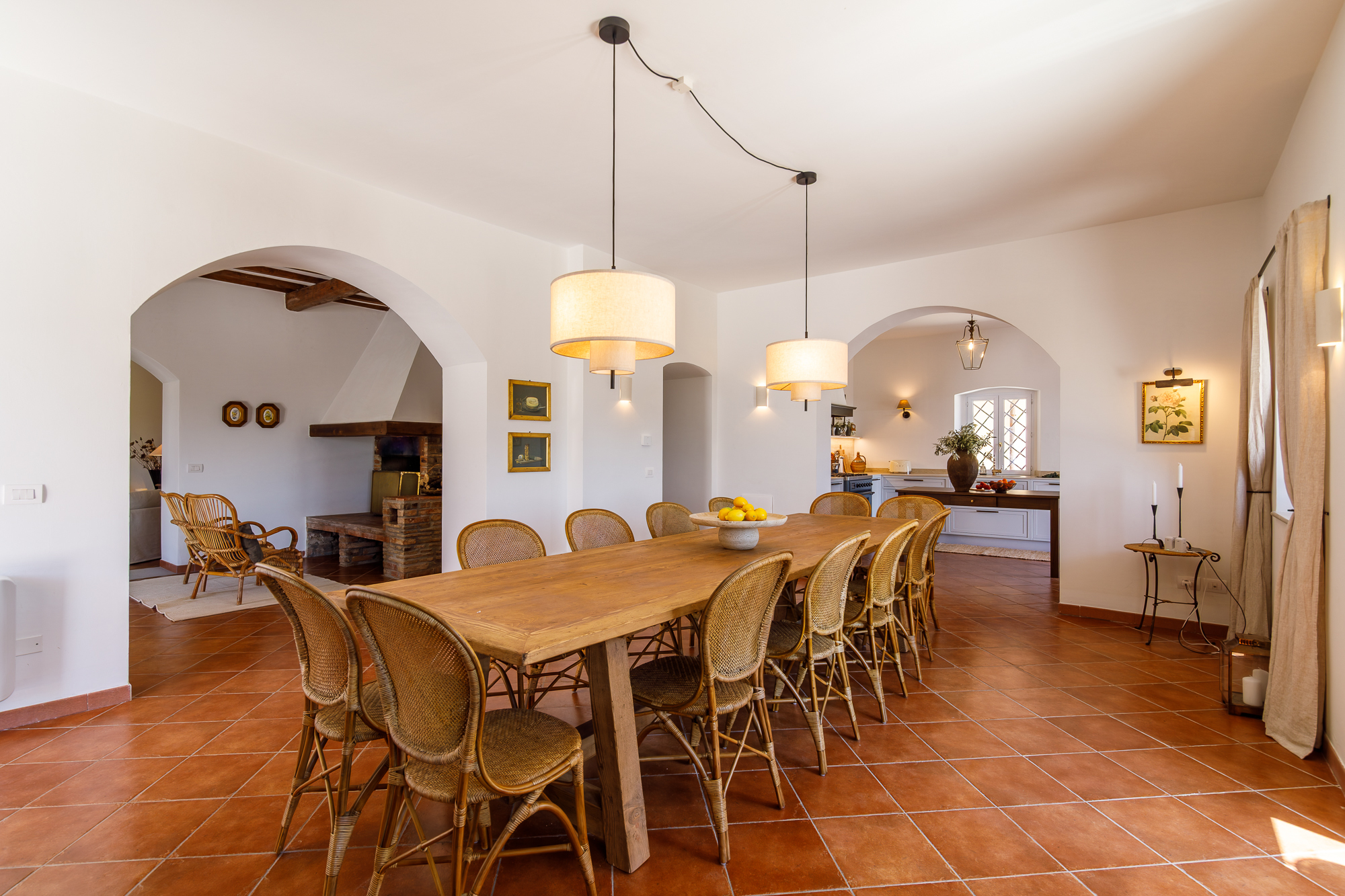 Villa Azzurra San Baronto – foto 3 panorama colline